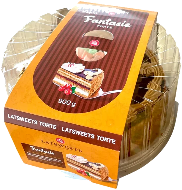 Honning kake ''Fantasy'' med tranebær og valnøtter Latsweets, 900g