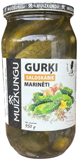 Sursøt agurk Muizkungu, 950g