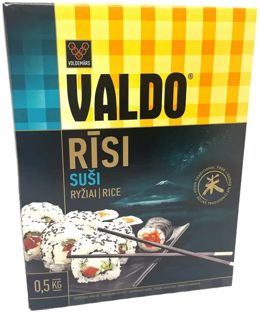 Ris for sushi Valdo, 500g (4x125)