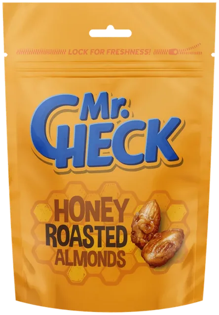 Honning ristede mandler Mr.Check 150g