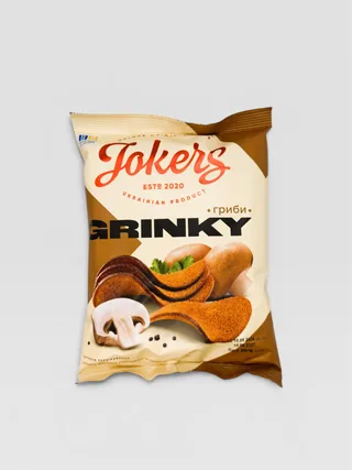 Rug-hvetekrutonger med smak av sopp JokerS 80g