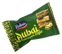 Glasert ostemasse Dubai sjokolade style frossen Baltais 38g