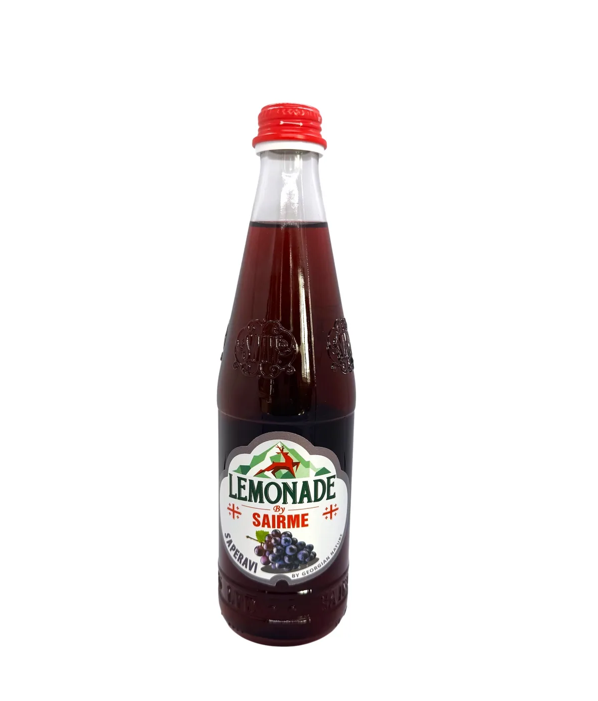 Kullsyreholdig lemonade Saperavi i glass Sairme, 0,5L