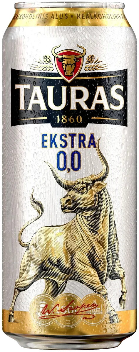 Øl uten alkohol Tauras 0,5L