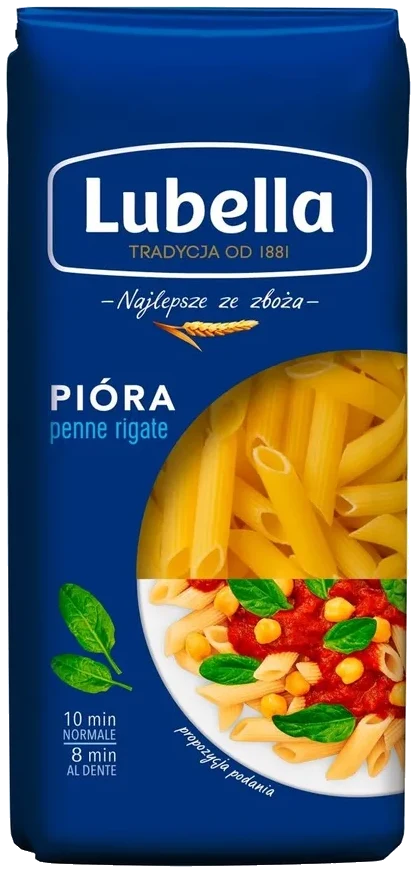 Pasta penne rigate Lubella 400g