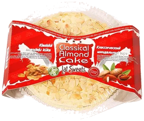 Klassisk mandel kake Latsweets 500g