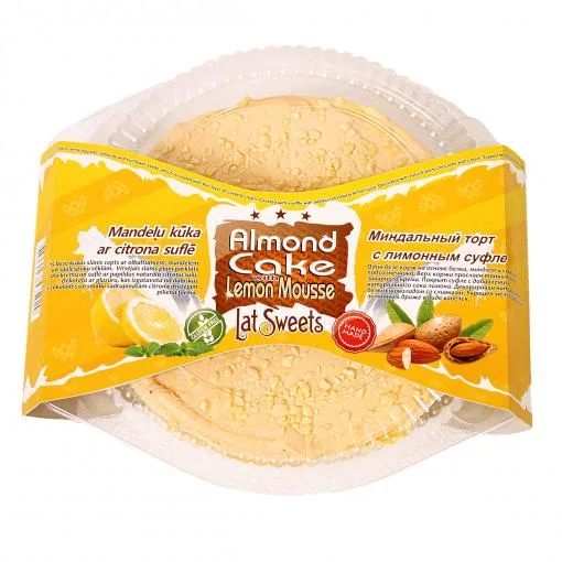 Mandel kake med sitron-soufflé Latsweets 500g
