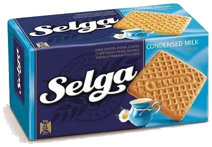SELGA Kjeks med Kondensert Melk, 180g