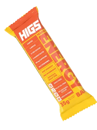 Energy Bar Mango uten sukker Higs 35g