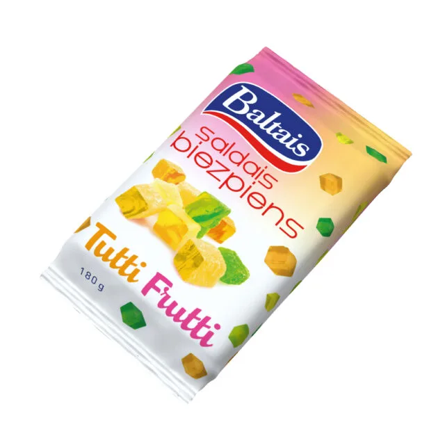 Søt Ostemasse Tuti-Fruti Baltais, 180g