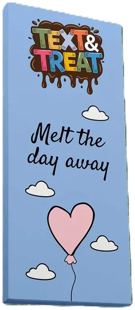 Melke sjokolade Melt the day away T&T 85g