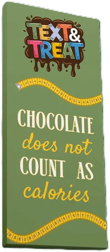 Melke sjokolade Chocolate doesn't count as calories T&T 85g