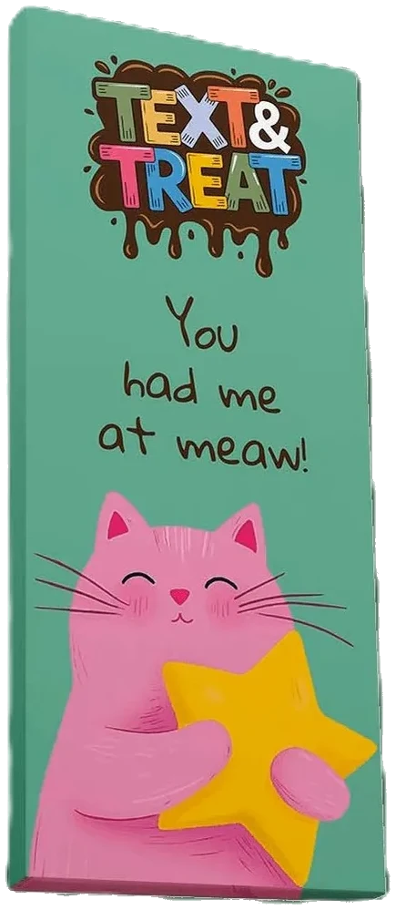 Melke sjokolade You Had Me At Meow T&T 85g