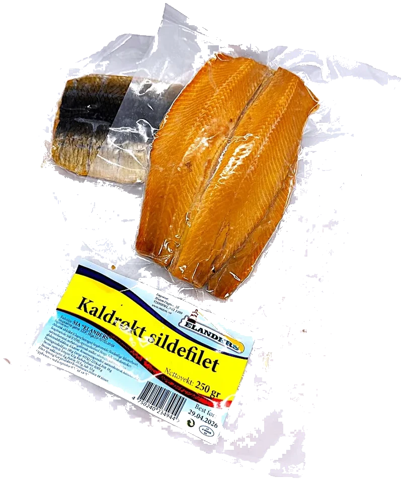 Kaldrøkt sildefilet Elanders 250g