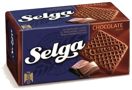 SELGA Kjeks med Sjokoladesmak, 180g