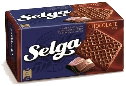 SELGA Kjeks med Sjokoladesmak, 180g