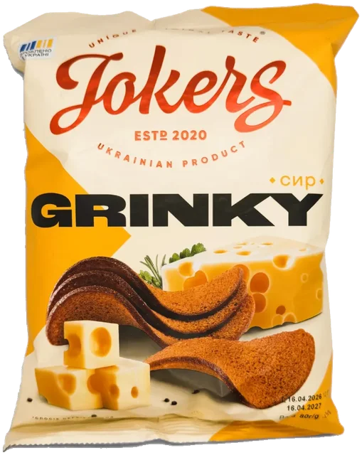 Rug-hvetekrutonger med smak av ost JokerS 80g