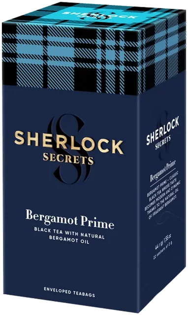 Sherlock Secrets Bergamont Prime Black Tea 2gx22