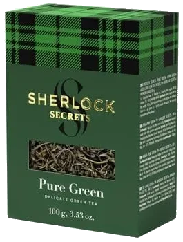 Sherlock Secrets Pure Green Large-leaf Tea 100g