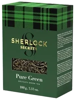 Sherlock Secrets Pure Green Large-leaf Tea 100g