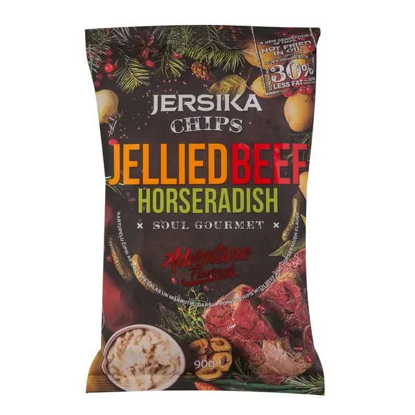 Potet chips med krabbe og sjø krydder  smak Jersika 90g (kopi)