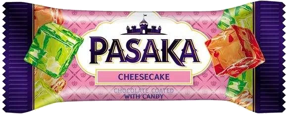 Glasert Ostemasse med marmelade PASAKA, 40g