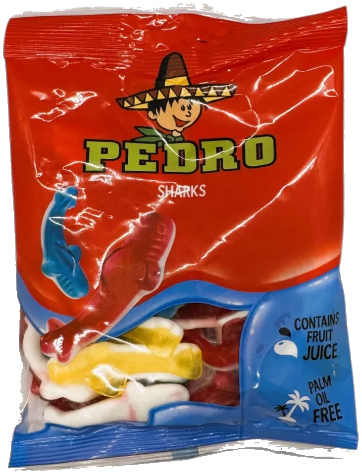 Gelégodteri Sharks Pedro 80g