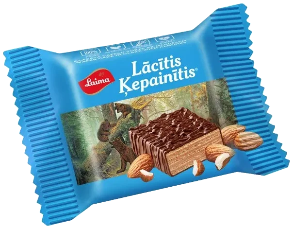 LAIMA Mini Vafel Kake Lacitis Kepainitis, 40g