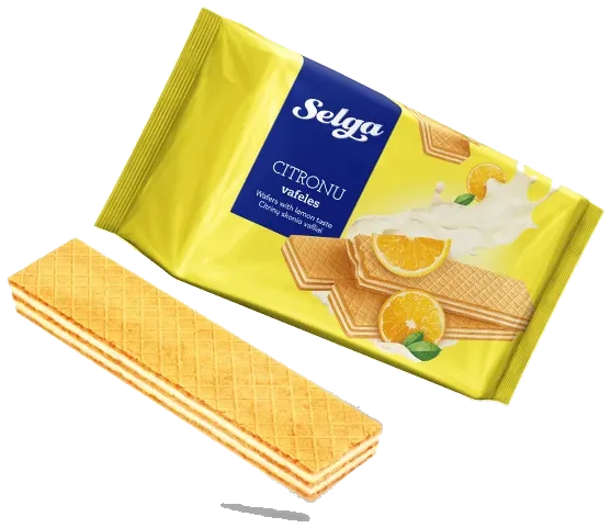 SELGA Vafler med Sitron, 90g