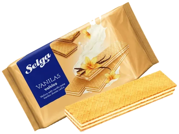 SELGA Vafler med Vaniljesmak, 90g