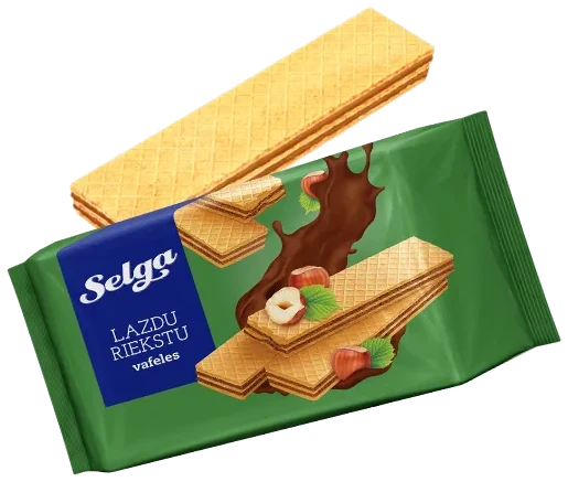 SELGA Vafler med Nøtter, 90g