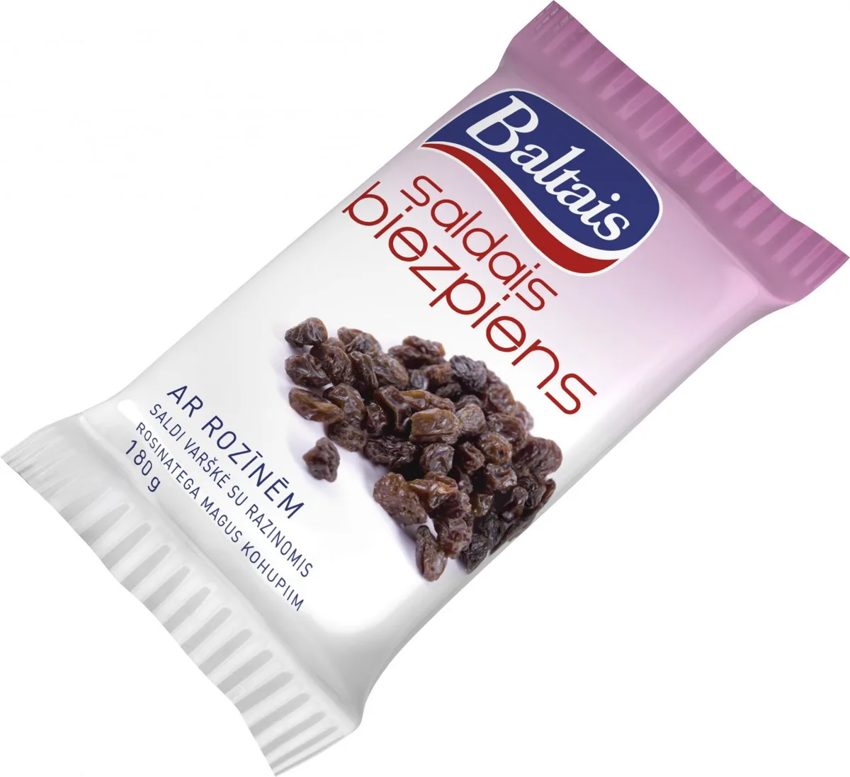 Søt Ostemasse med rosiner Baltais, 180g