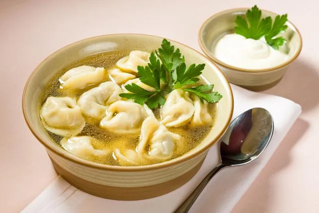 Dumplings / Pelmeni Student med kjøtt, 1kg
