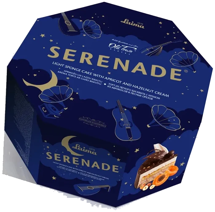 Serenade kake Staburadze, frossen 700g